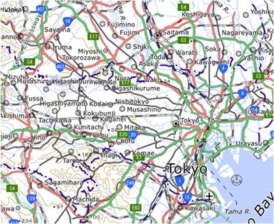 Evaluation of the Heterogeneous Spatial Distribution of Population and Stores/Facilities by Multifractal Analysis